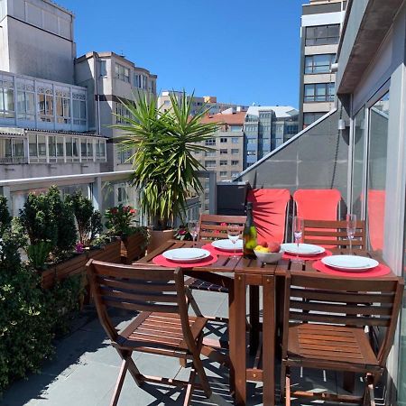 Penthouse With Terrace And Views Near Oza'S Beach Lejlighed A Coruña Eksteriør billede