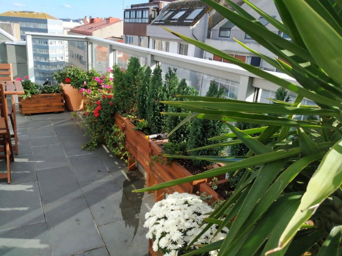 Penthouse With Terrace And Views Near Oza'S Beach Lejlighed A Coruña Eksteriør billede